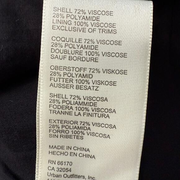 Free People corset velvet crop top floral embroidery boho XS - Picture 8 of 9